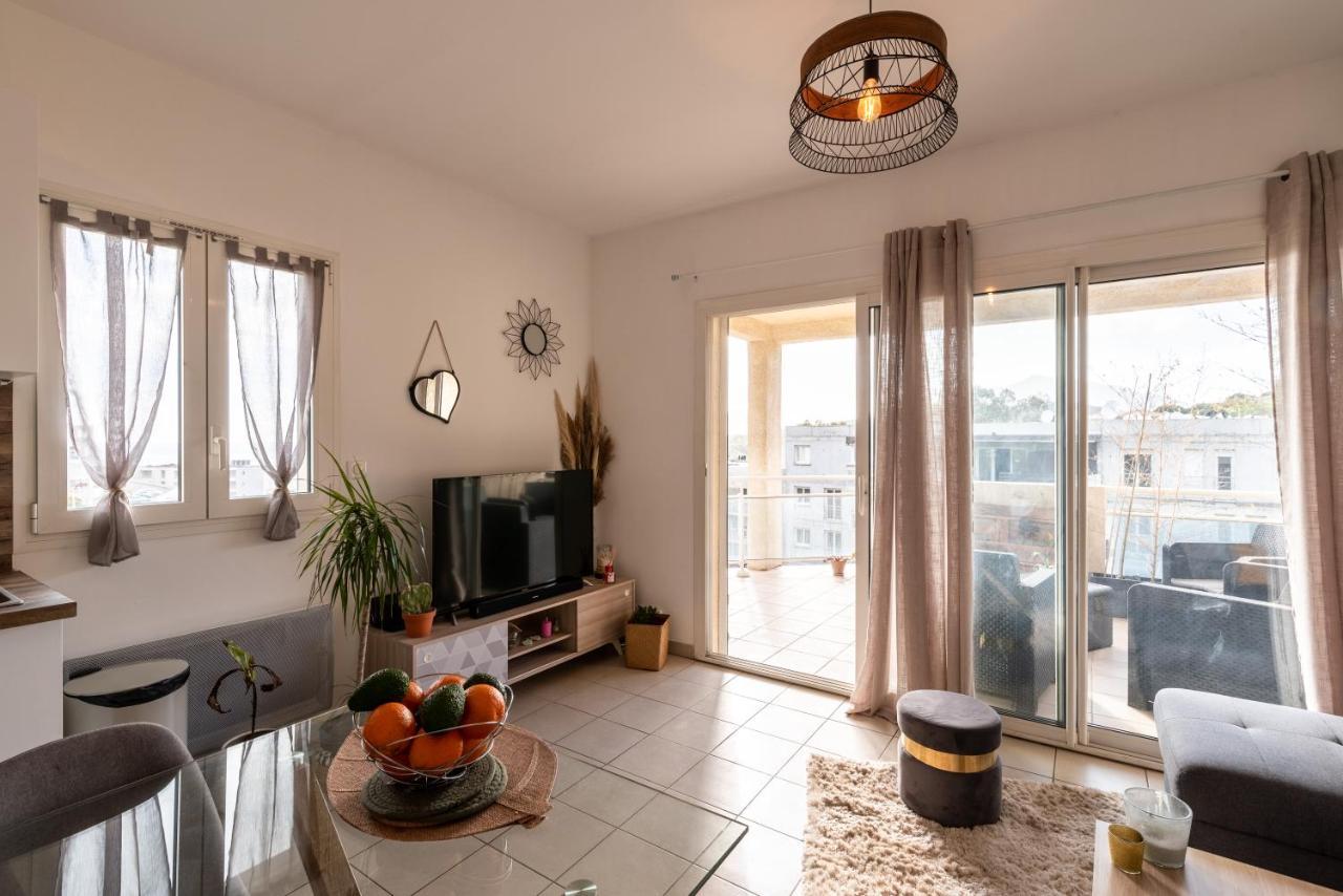 U Nidu - A Ajaccio, Magnifique Appartement 4 Couchages Vue Mer Ajaccio  Exterior foto